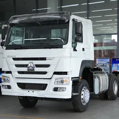 Sinotruk Howo 6×4 Tractor Truck, 371HP Engine, New Tires, For Heavy-duty Transportation