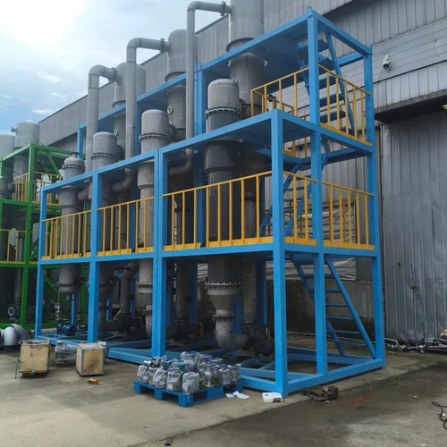 Triple-effect/Multi-effect Forced Circulation Evaporation System, For Chemical Wastewater & Brine Salt Extraction