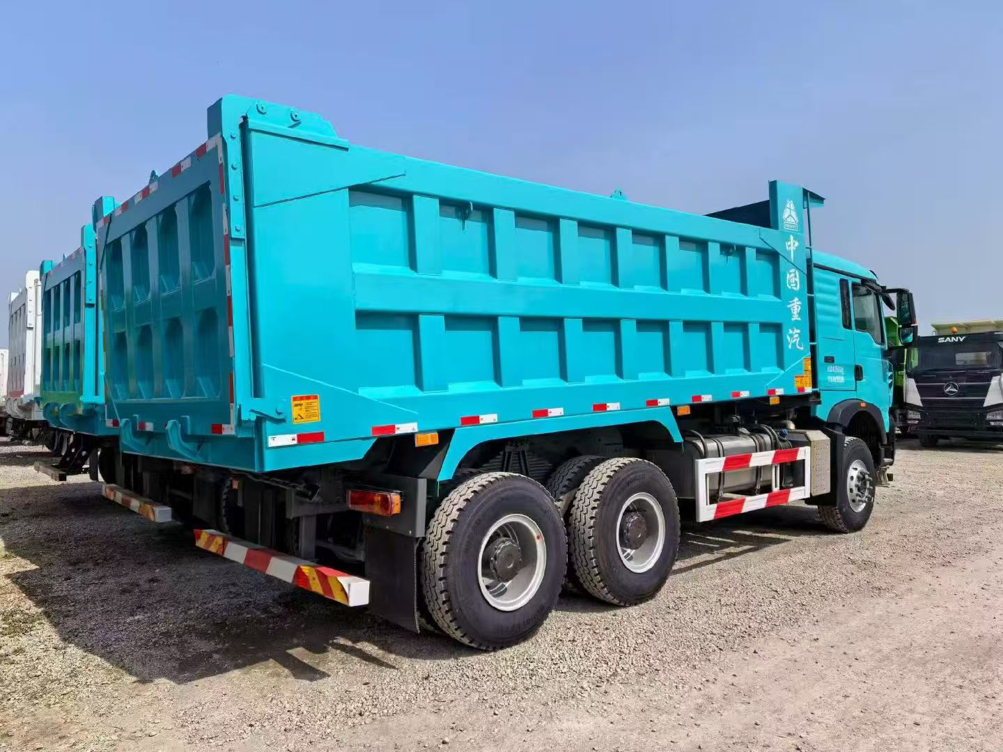 HOWO TX Urban Construction Muck Dump Truck Basic/Flagship Version Front Lift Square Box Export License Available