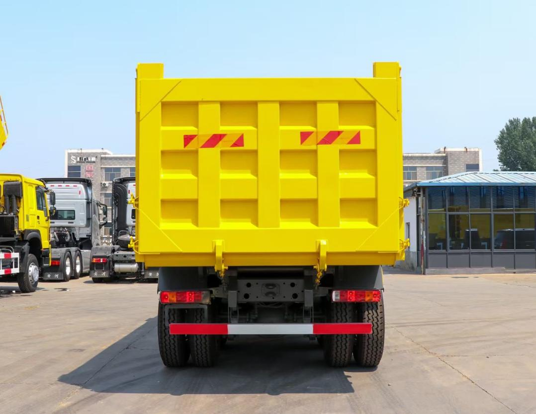 Export-version Haohan Dump Truck with Reinforced Body, Ideal for African Earthwork/Sand & Gravel/Mining