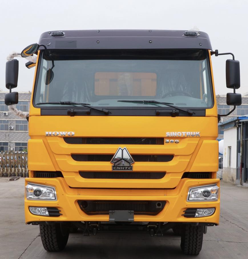 Sinotruk Howo 8×4 Tipper Truck, 380HP, Heavy-duty Rear Axle, For African Ports/Infrastructure/Mining