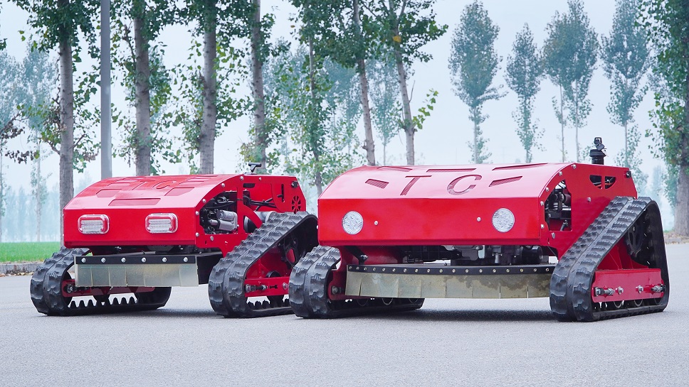 Free Shipping High Quality Heavy Duty Remote Controlled Powered Lawn Mower for Agriculture and Forestry Weeding Crawler Mower