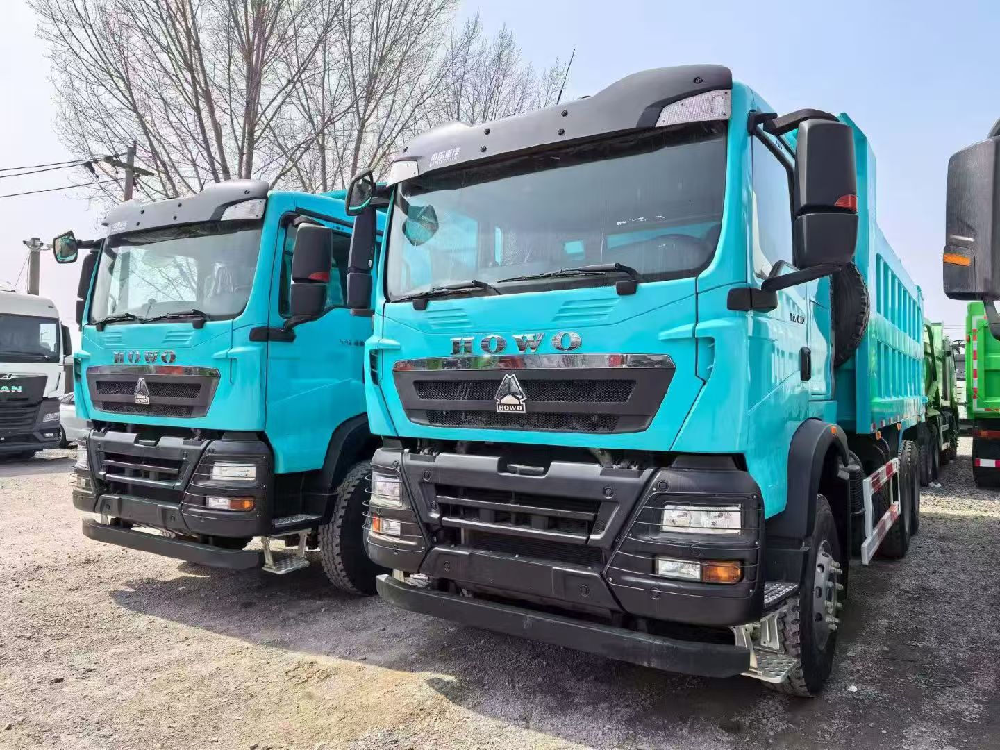 HOWO TX Urban Construction Muck Dump Truck Basic/Flagship Version Front Lift Square Box Export License Available