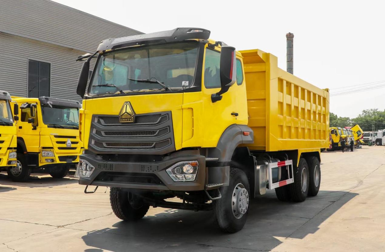 Export-version Haohan Dump Truck with Reinforced Body, Ideal for African Earthwork/Sand & Gravel/Mining