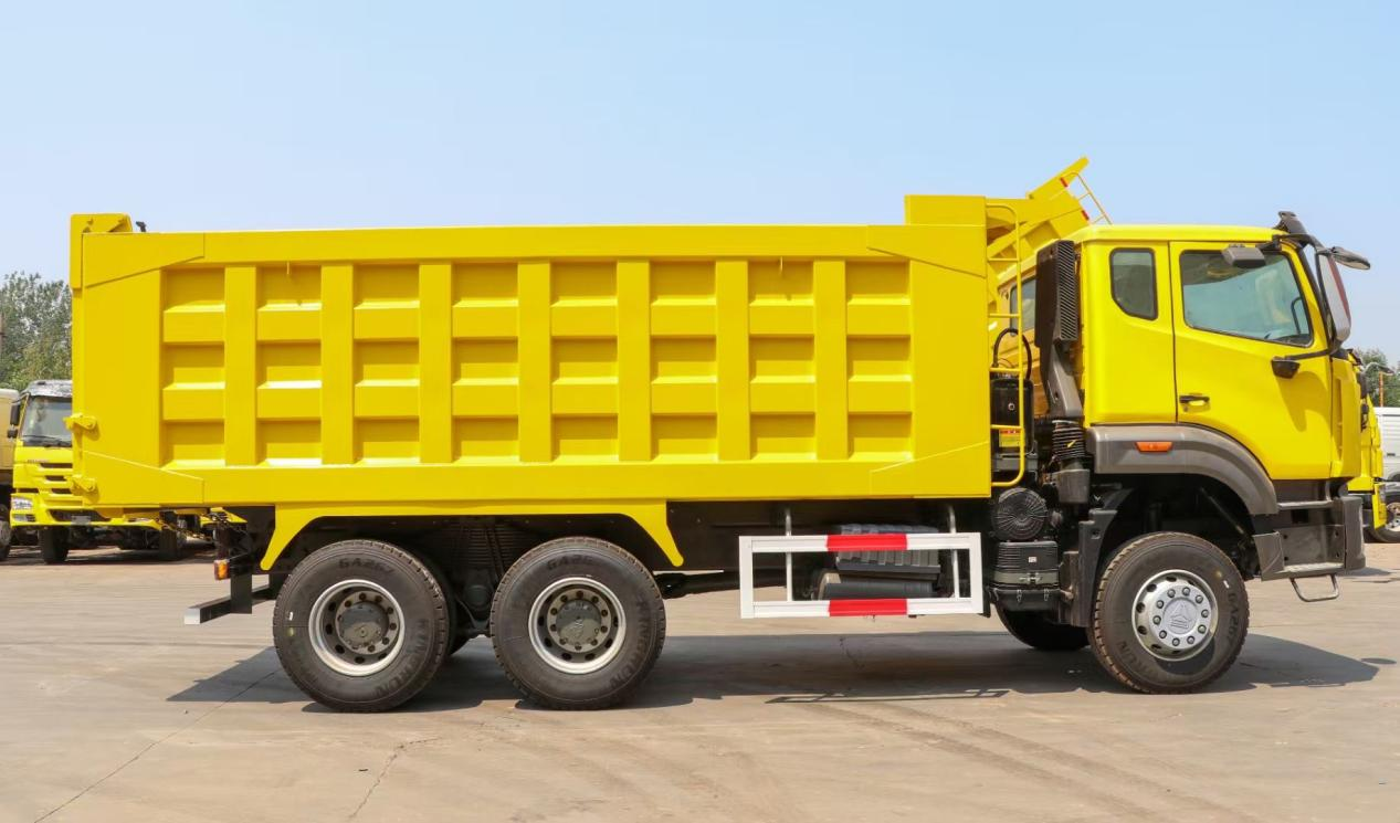Sinotruk Haohan 6×4 Tipper Truck, 371HP, Heavy-duty Rear Axle, For African Ports/Infrastructure/Mining