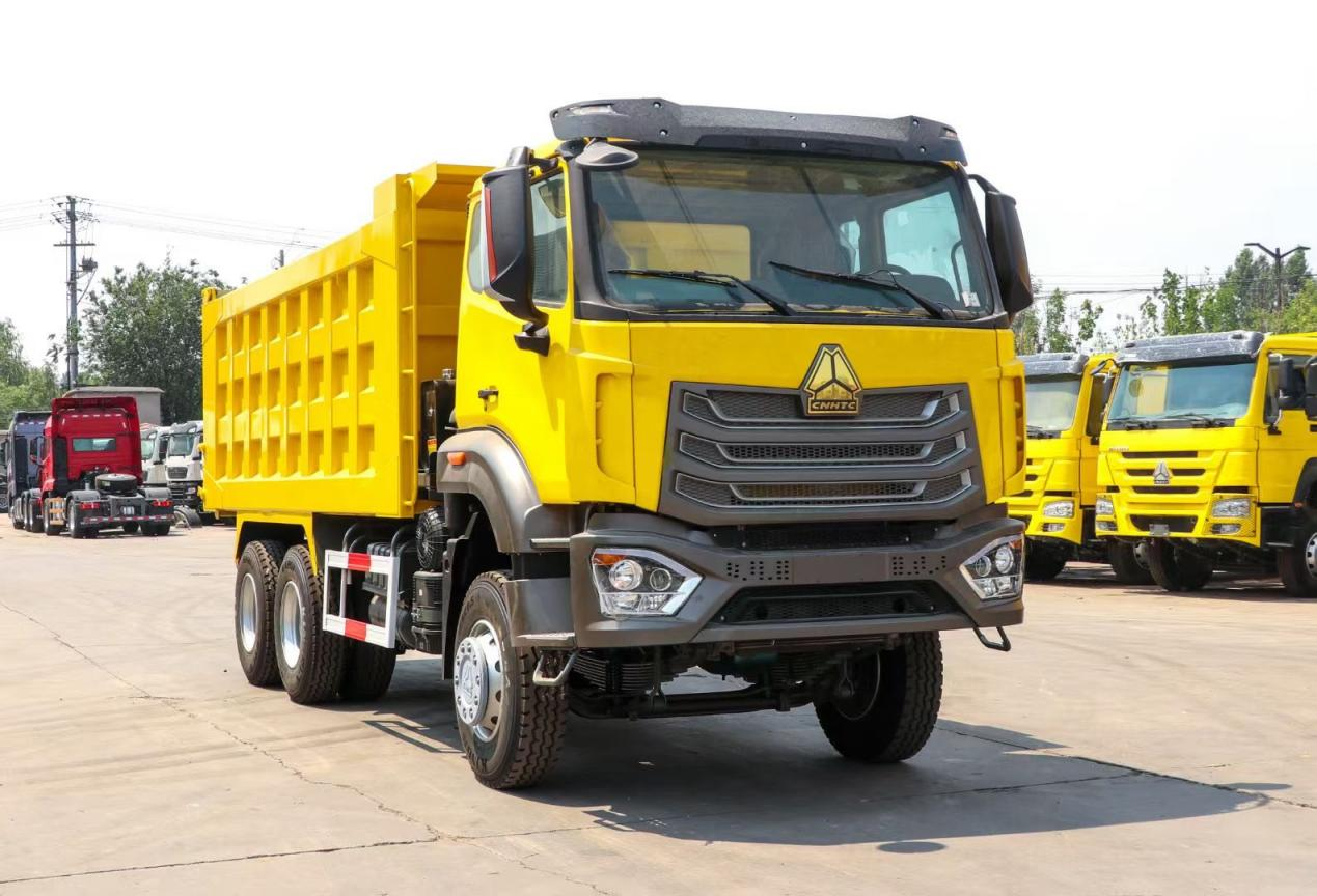 Sinotruk Haohan 6×4 Tipper Truck, 371HP, Heavy-duty Rear Axle, For African Ports/Infrastructure/Mining
