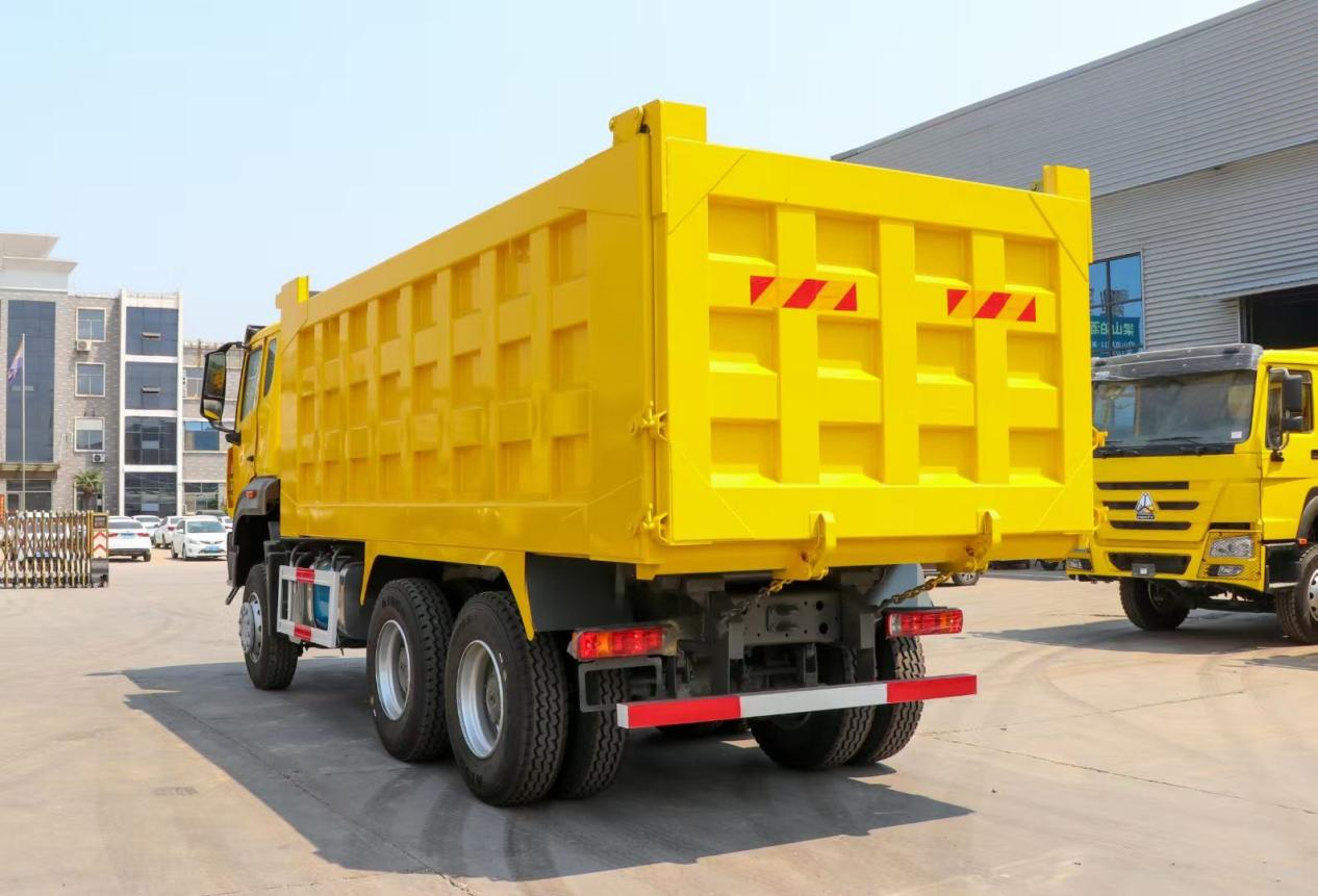 Sinotruk Haohan 6×4 Tipper Truck, 371HP, Heavy-duty Rear Axle, For African Ports/Infrastructure/Mining