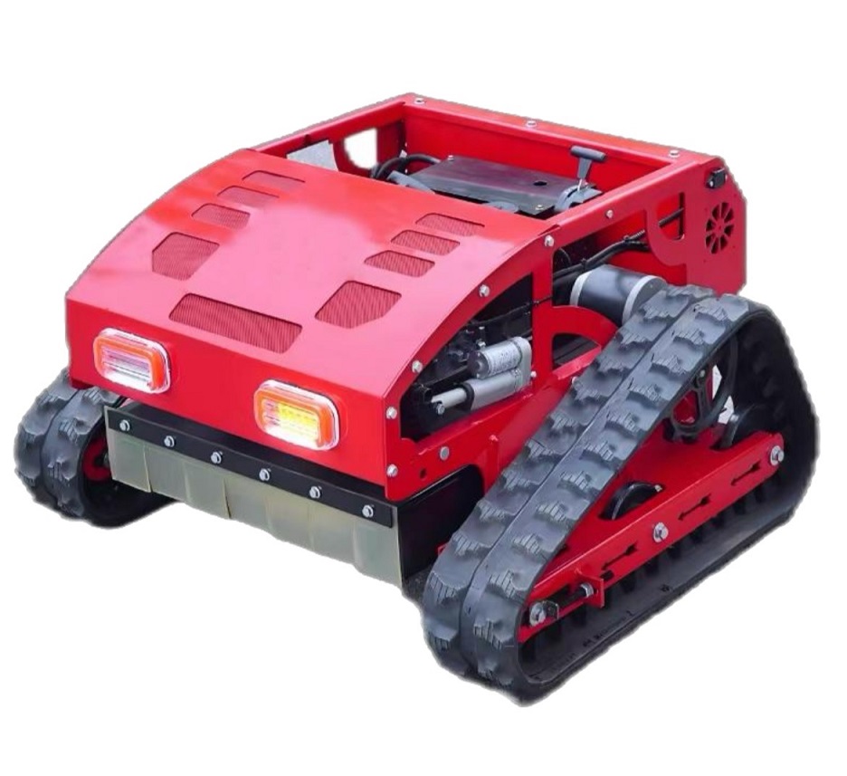 Free Shipping High Quality Heavy Duty Remote Controlled Powered Lawn Mower for Agriculture and Forestry Weeding Crawler Mower