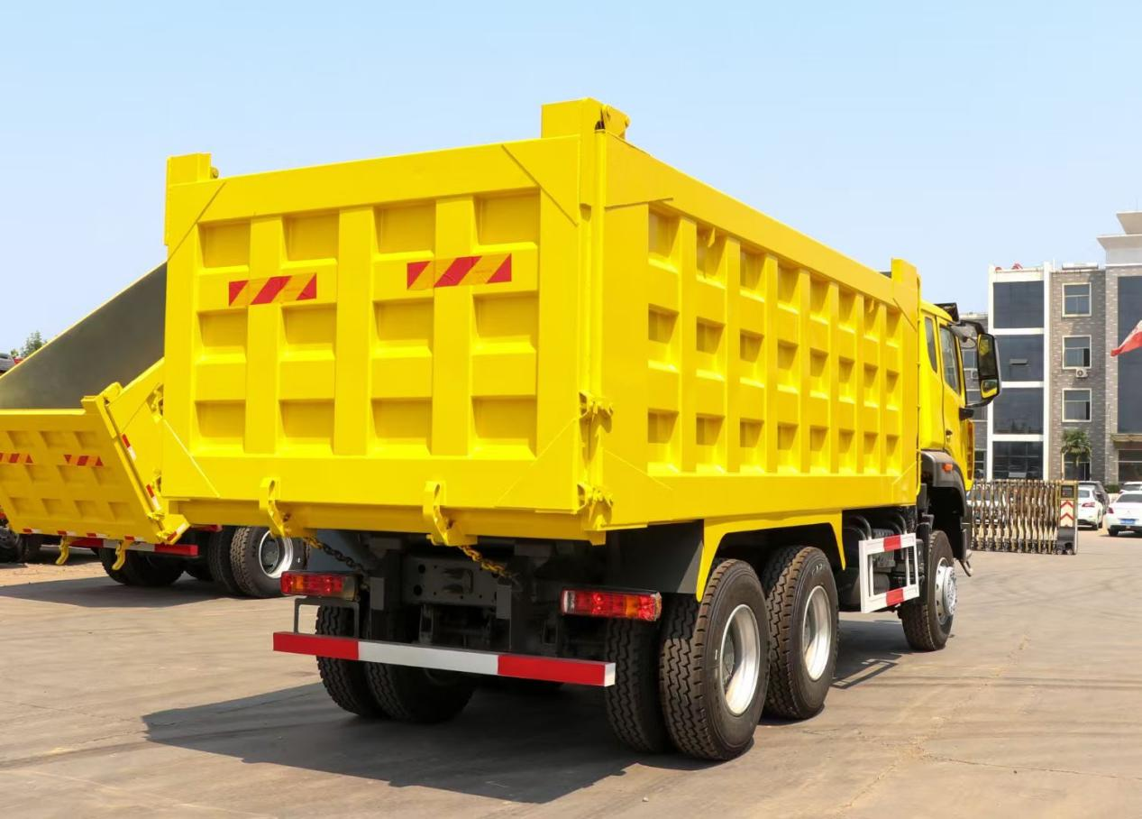 Export-version Haohan Dump Truck with Reinforced Body, Ideal for African Earthwork/Sand & Gravel/Mining