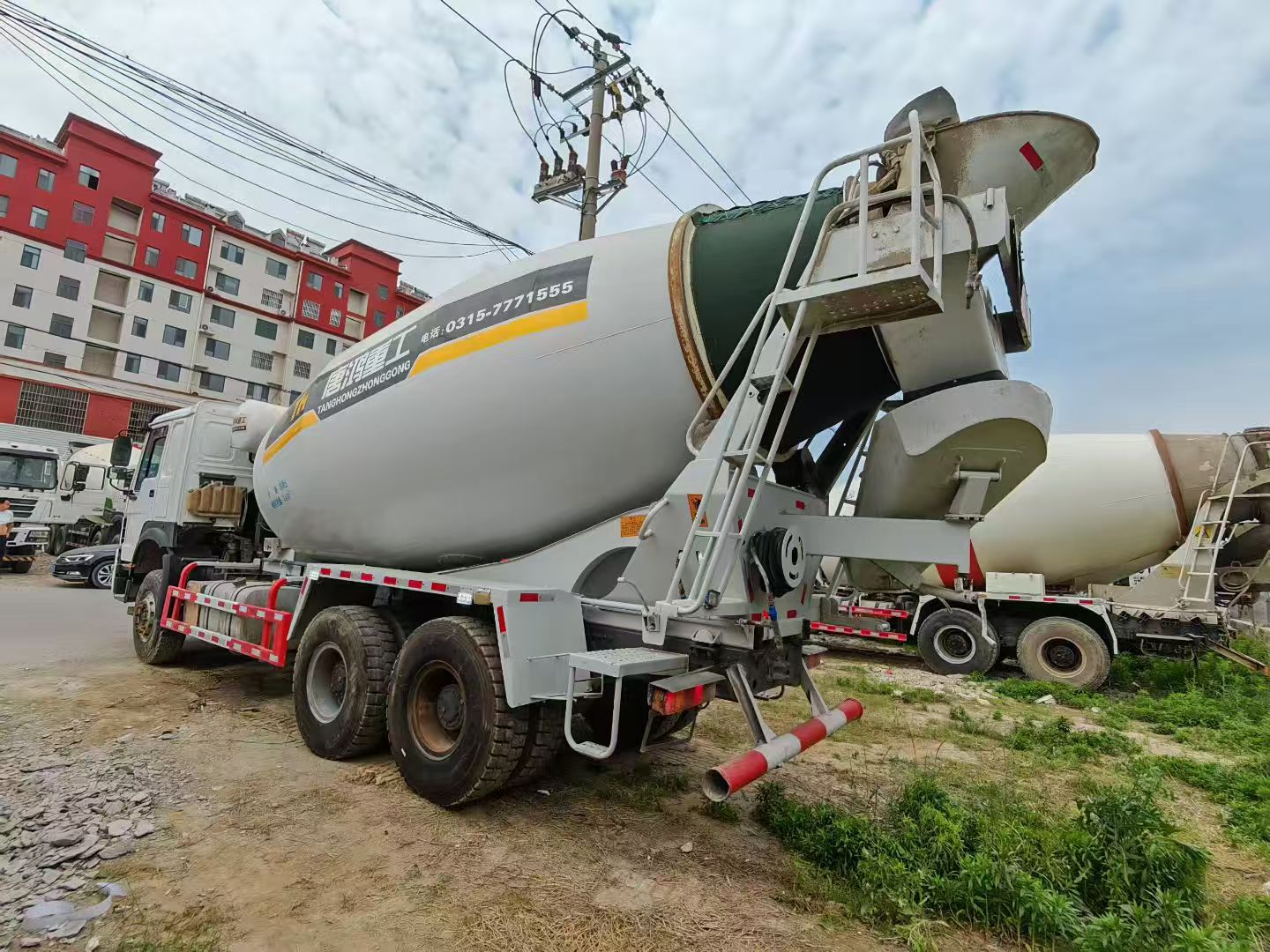 2019 HOWO Tanghong 14m³ Concrete Mixer Truck 6×4 Cement Mixer Truck Construction Transport Vehicle