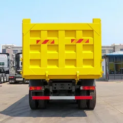 Export-version Haohan Dump Truck with Reinforced Body, Ideal for African Earthwork/Sand & Gravel/Mining