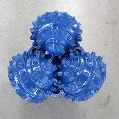 9 7/8 IADC 537 Oil Rig Drill Head oil Well Tricone Bit 6 1/2" Forged Tungsten CarbideTricone TCI Roller Bit for Well Drilling