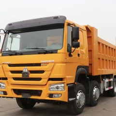 Export-version Howo 8×4 Dump Truck with Reinforced Body, Ideal for African Earthwork/Sand & Gravel/Mining