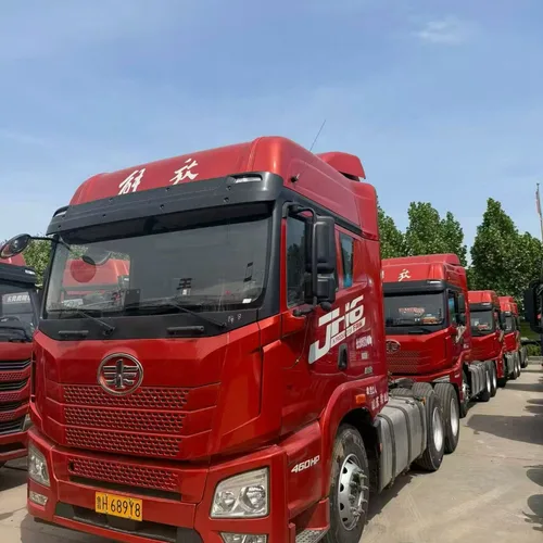 2022 FAW JH6 Tractor Truck Euro VI Weichai 12L 460HP Genuine Mileage Used Truck New Tires