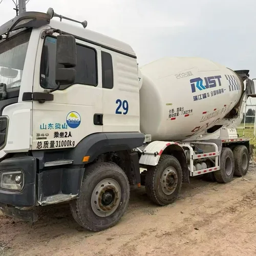 2021 Shaanxi Delong M3000S Ruijiang 7.36m³ Concrete Mixer Truck National VI 4 Axles Used Cement Mixer Transport Truck