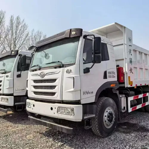 New FAW Jiefang TianV 6×4 Dump Truck 250HP Construction Tipper Truck for Sand Gravel Muck Transport