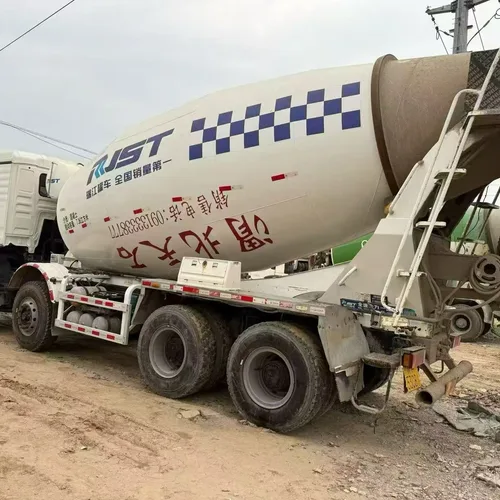 2021 Shaanxi Delong M3000S Ruijiang 7.36m³ Concrete Mixer Truck National VI 4 Axles Used Cement Mixer Transport Truck