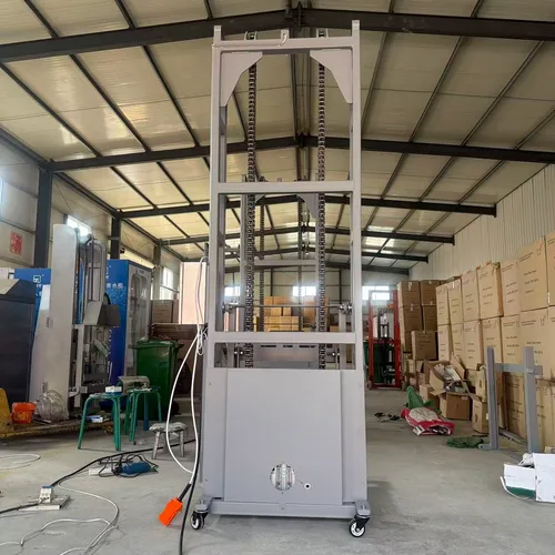 Carbon Steel Vertical Hydraulic Baler 1.5KW Motor Small Garbage Compression Baler