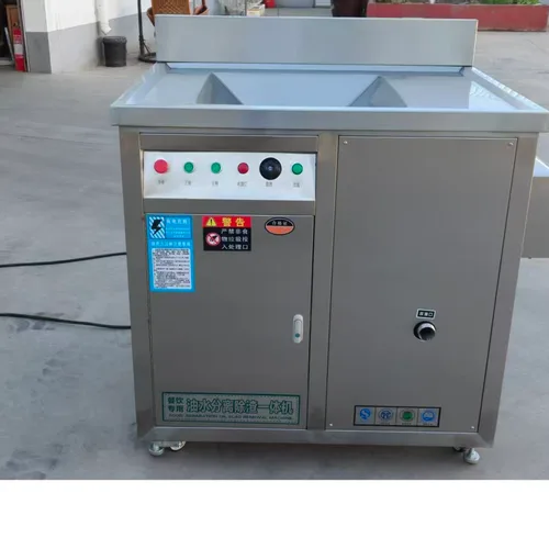 Commercial Kitchen Waste Treatment Integrated Machine 5 Ton/Day Double‑roller Crushing Screw Press Dehydration Oil‑water Separation All‑in‑one Machine