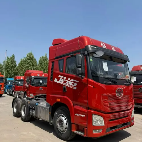 2022 FAW JH6 Tractor Truck Euro VI Weichai 12L 460HP Genuine Mileage Used Truck New Tires