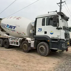 2021 Shaanxi Delong M3000S Ruijiang 7.36m³ Concrete Mixer Truck National VI 4 Axles Used Cement Mixer Transport Truck