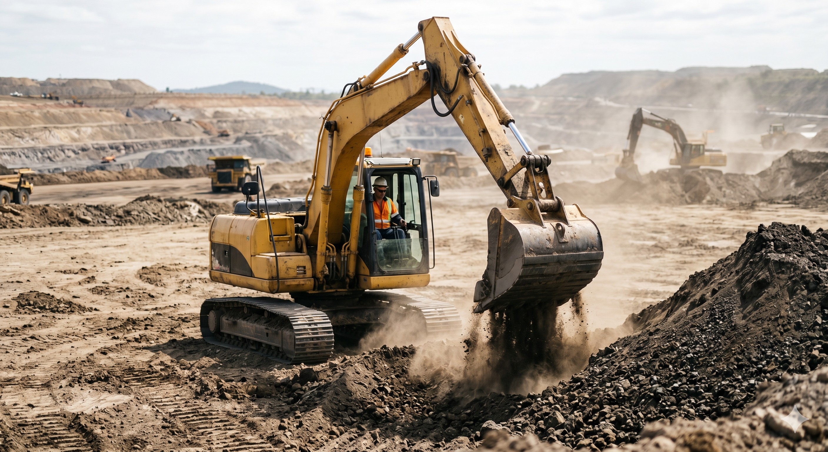 6 Ton Mini Excavator | 6.2T Operating Weight | Isuzu Engine | 1-Yr Global Warranty