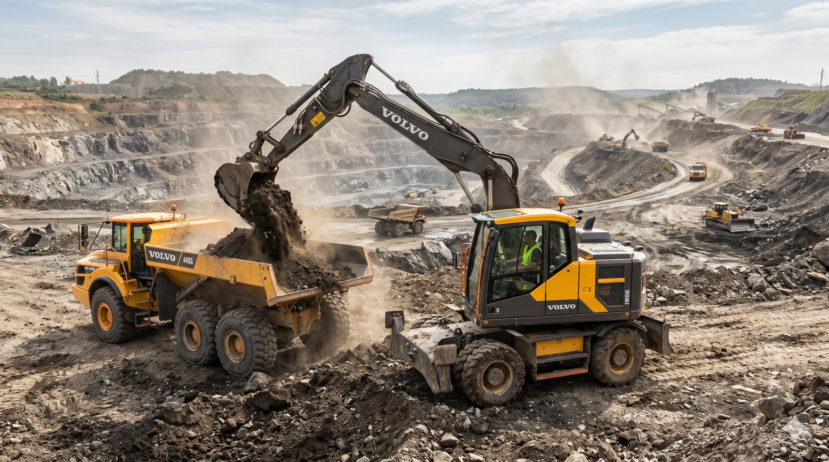 20 Ton Wheeled Digger | 1.2m³ Bucket | Cummins Engine | Global Exporter