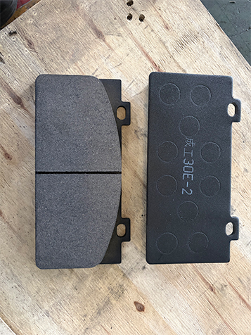 Chenggong 30E-2 Loader Brake Pads, Model 30-E, 213.8×108×20.9mm, Friction Coefficient 0.42