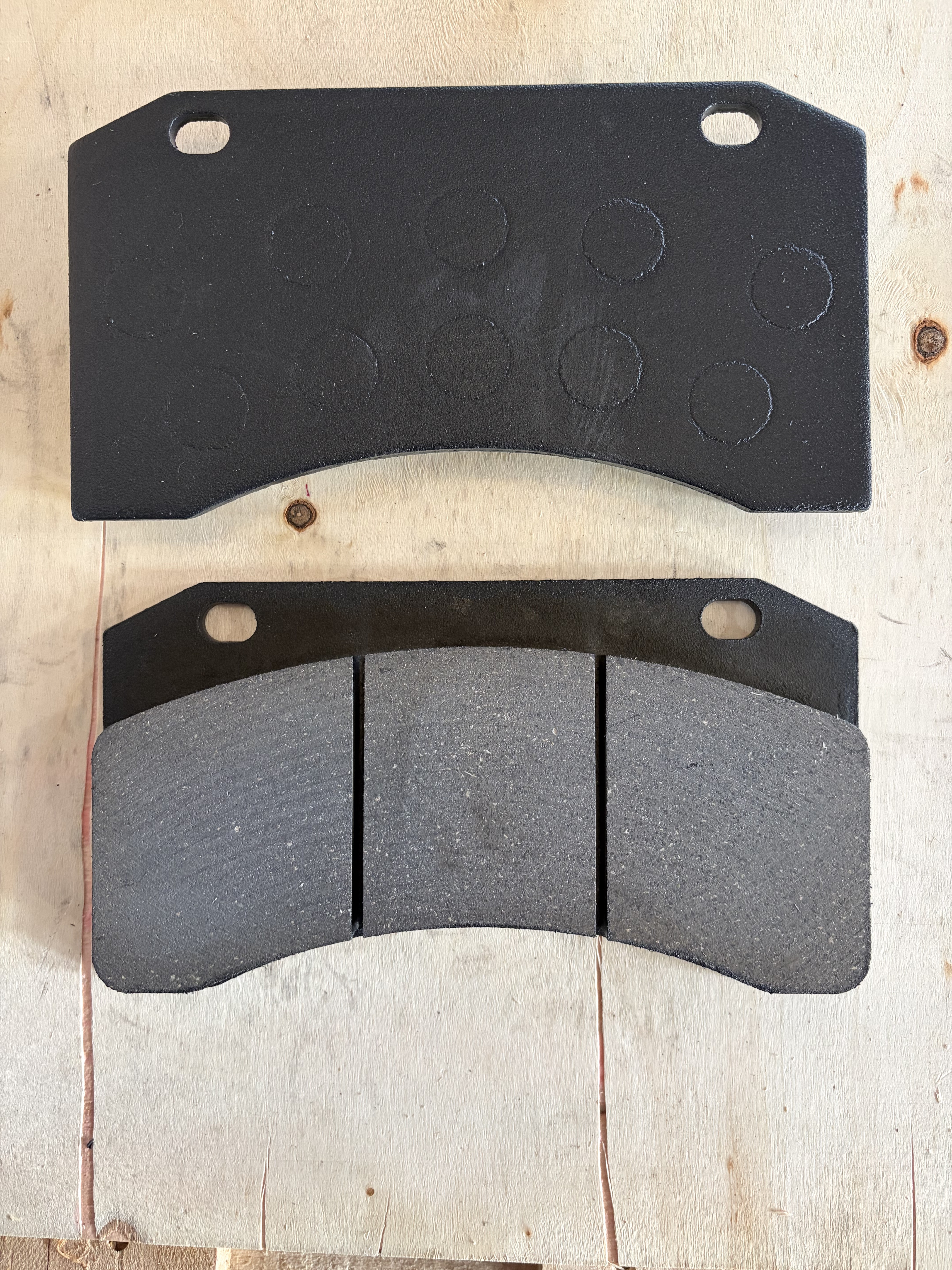 Chenggong 50 Series Loader Brake Pads, Model 50-E, 204.8×110.2×20.7mm, Friction Coefficient 0.42