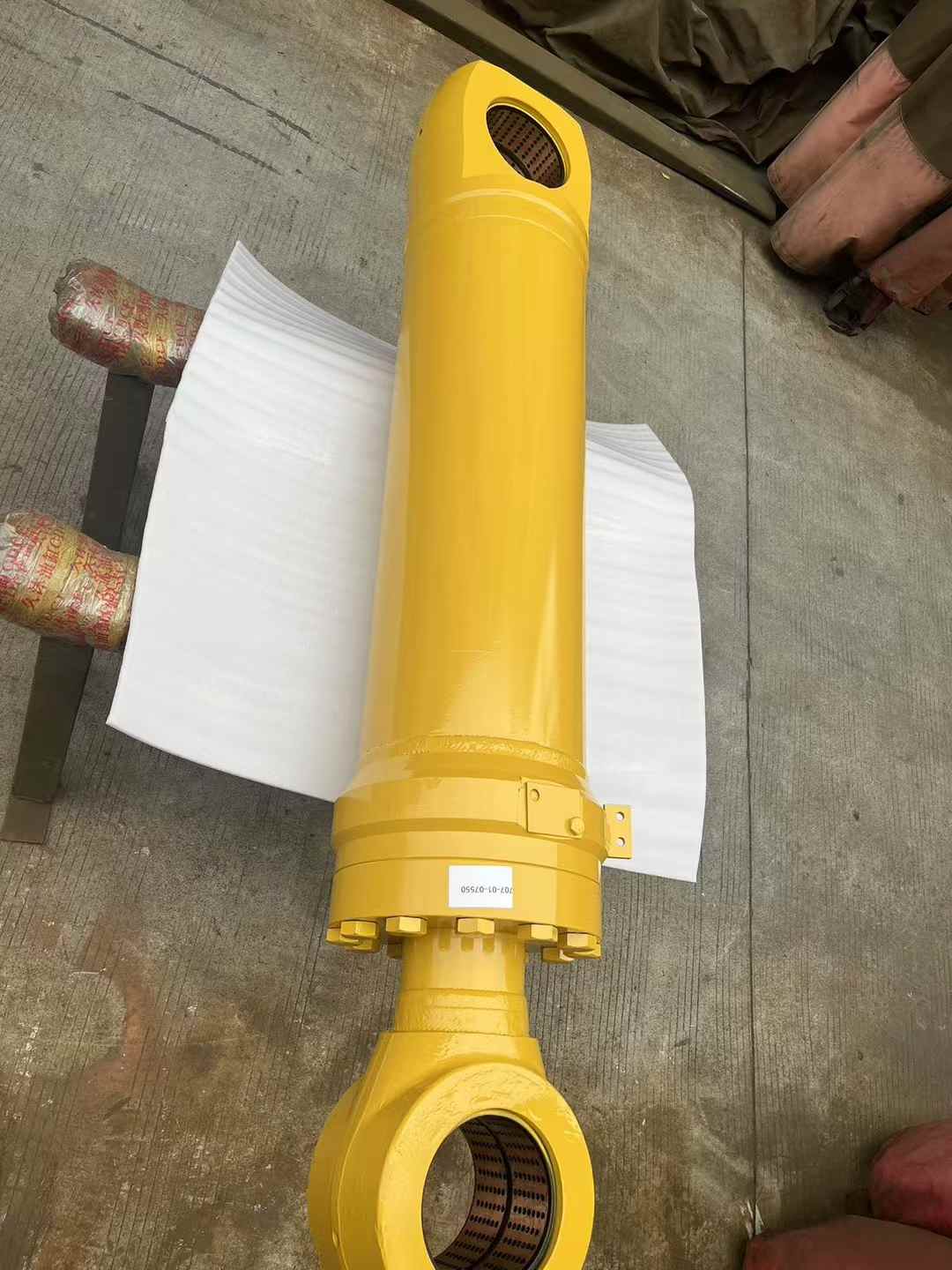 Dump Cylinder Assembly 707‑01‑07550 for Komatsu WA470‑3 Wheel Loader, Full Range Spare Parts