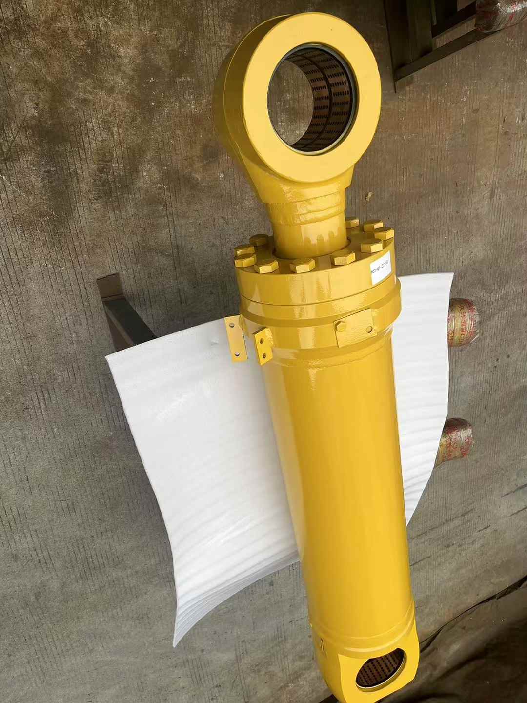 Dump Cylinder Assembly 707‑01‑07550 for Komatsu WA470‑3 Wheel Loader, Full Range Spare Parts
