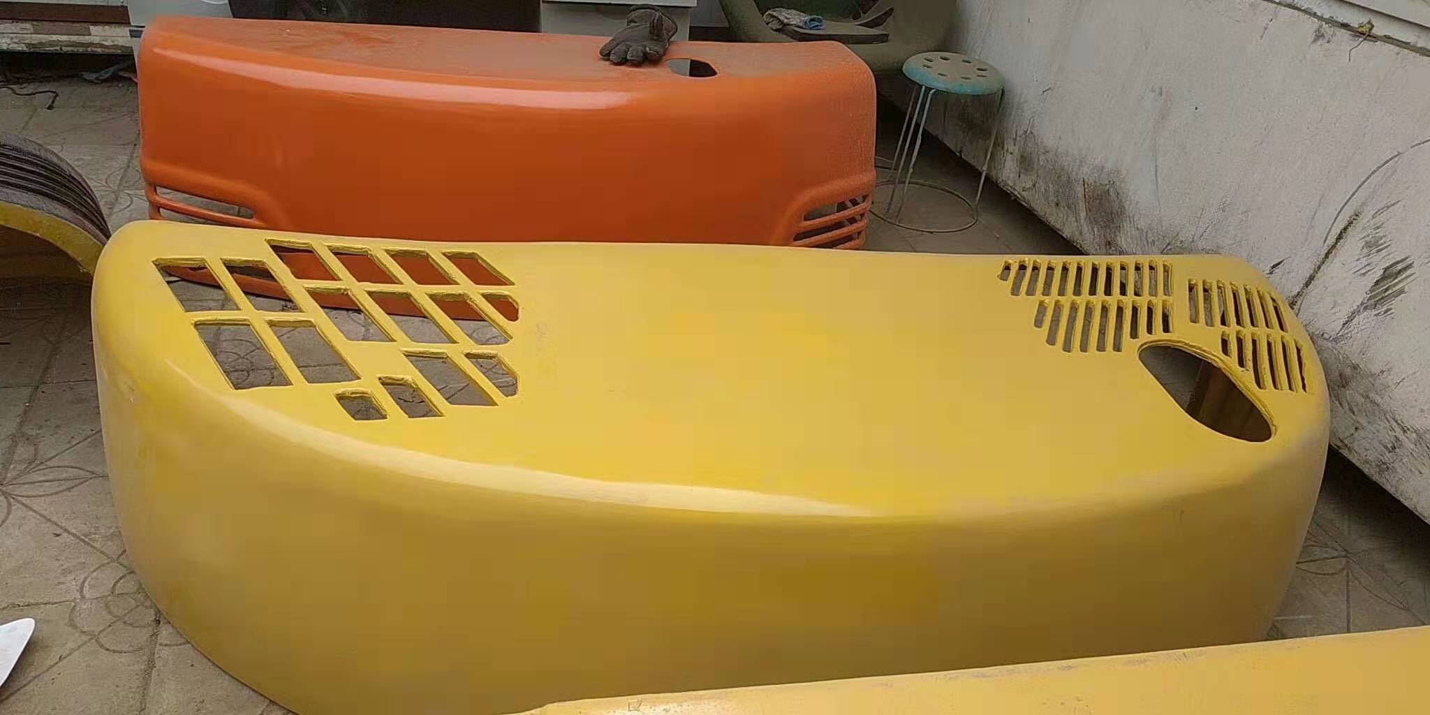 Komatsu PC60‑7 Engine Hood, Fuel Tank Cap, Full Sheet Metal Parts for Excavator