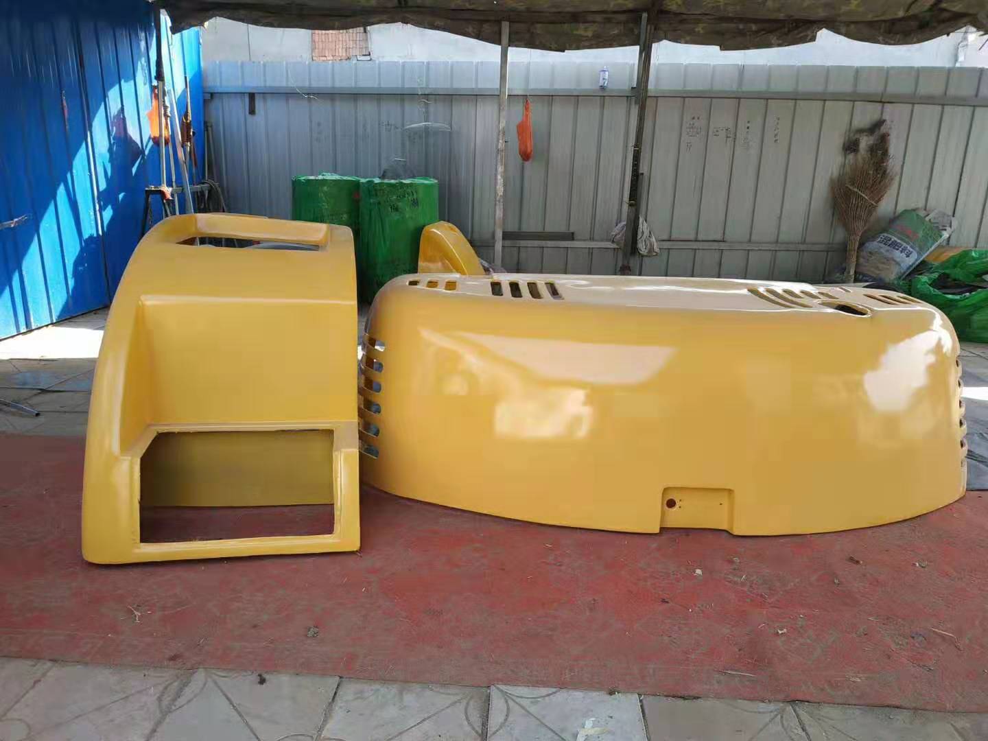 Komatsu PC60‑7 Engine Hood, Fuel Tank Cap, Full Sheet Metal Parts for Excavator