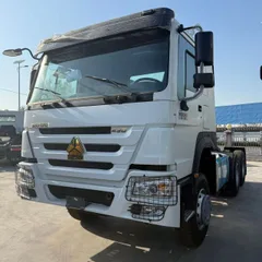 Export to Africa Sinotruk Howo 430HP Tractor Head, Used Unit, Optional Right-hand Drive