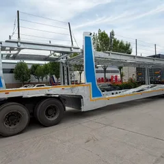 双层汽车运输半挂车，镀锌汽车运输拖车，出口型