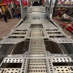 双层汽车运输半挂车，镀锌汽车运输拖车，出口型
