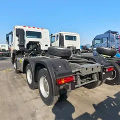 Used Sinotruk Howo 6×4 Tractor Head, 375HP Dual Drive, For Container Transport