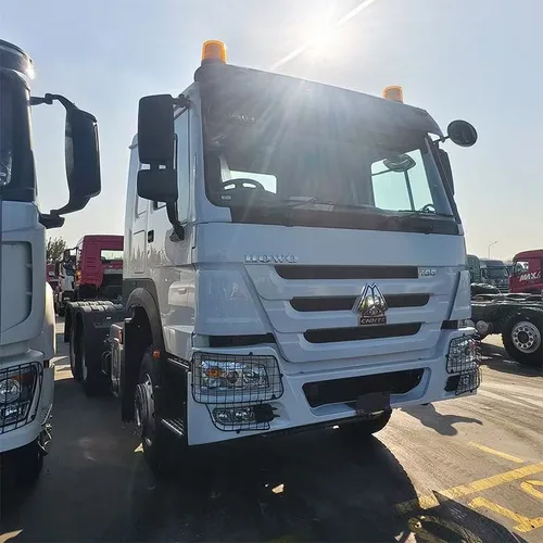 Used Sinotruk Howo 6×4 Tractor Head, 375HP Dual Drive, For Container Transport