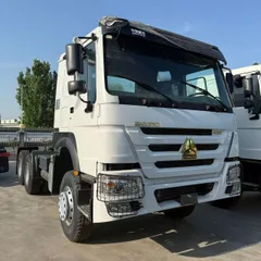 Export to Africa Sinotruk Howo 430HP Tractor Head, Used Unit, Optional Right-hand Drive