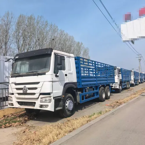 Used Premium Howo Rear 8-wheel Stake Truck, Cost-effective, Ideal for Cross-border Logistics & Agri-transport