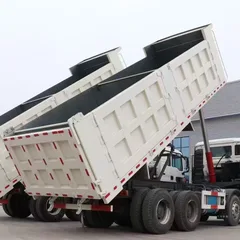 二手中国重汽豪沃TX 371马力 8×4 自卸车，欧II排放标准，10.5米工程用翻斗车