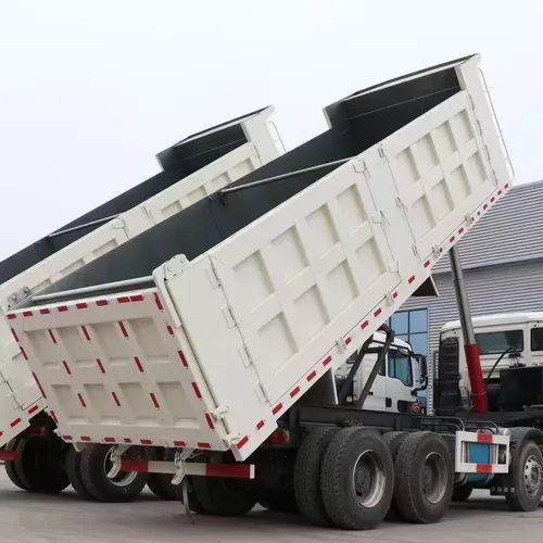 二手中国重汽豪沃TX 371马力 8×4 自卸车，欧II排放标准，10.5米工程用翻斗车