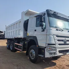 Sinotruk Howo 6×4 Dump Truck, 371/375HP, For Mining/Infrastructure/Port Transportation