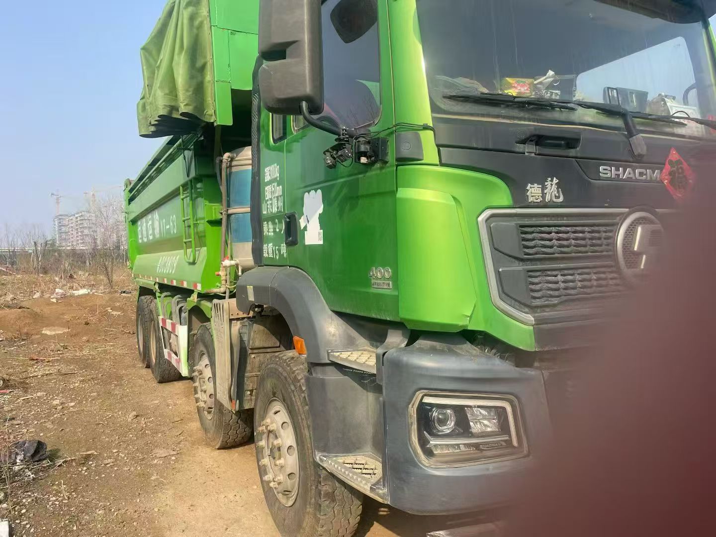 Used SHACMAN Delong M3000S 400HP National VI Dump Truck, 6m Regulatory Version, 60k km, Nationwide Registration
