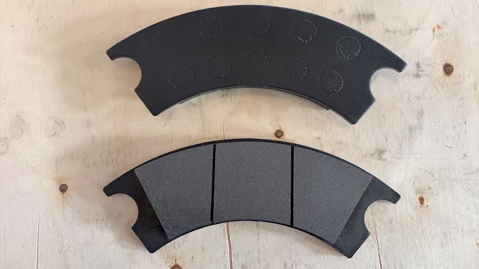 LiuGong Loader Brake Pads, Model GSD3001, 283.2×110.3×21.7mm, Friction Coefficient 0.42