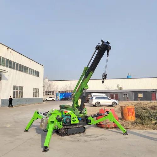 1.2 Ton Spider Crane, Mini Crawler Crane, For Narrow Indoor Lifting Operations