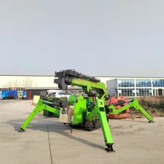 1.2 Ton Spider Crane, Mini Crawler Crane, For Narrow Indoor Lifting Operations