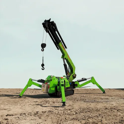 1.2 Ton Spider Crane, Mini Crawler Crane, For Narrow Indoor Lifting Operations