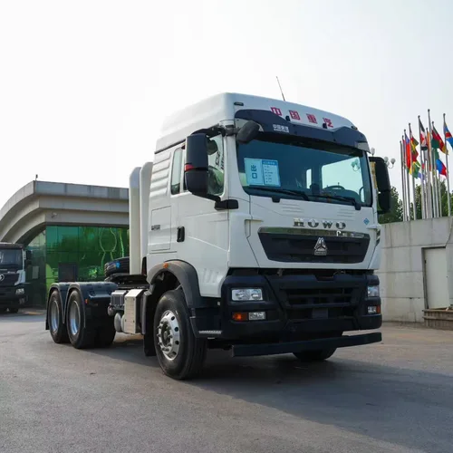 Stock gas tractor, Howo TX7-6X4, China VI emission, CNG cylinder, manual transmission
