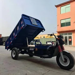 新昊阳电动液压倾卸三轮车，3000-5000W 重型，适用于建筑和农业用途